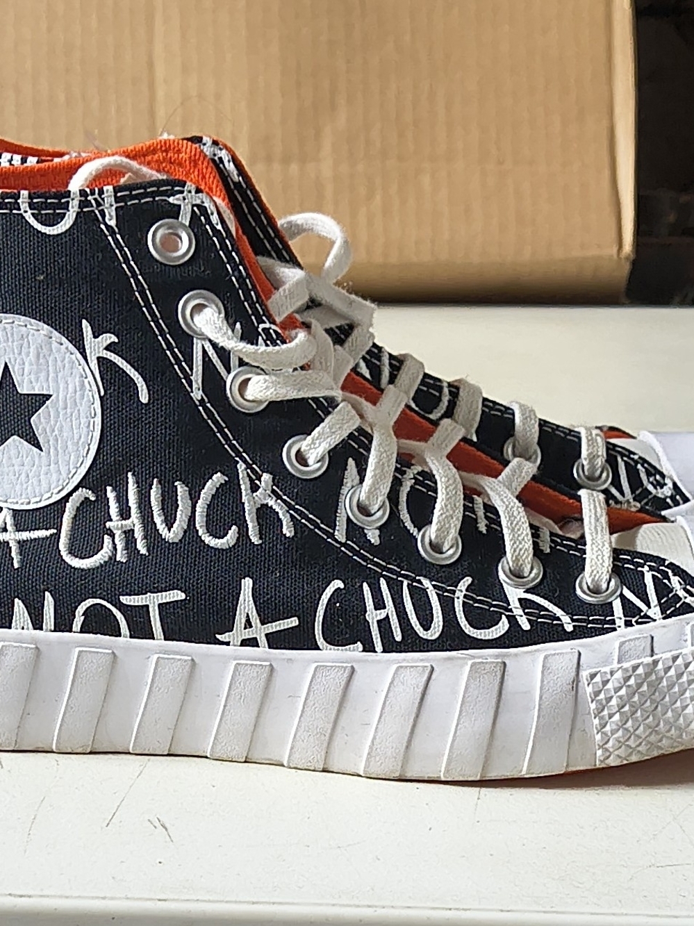 Converse Men's All Star Not A Chuck Hightops Size 7
